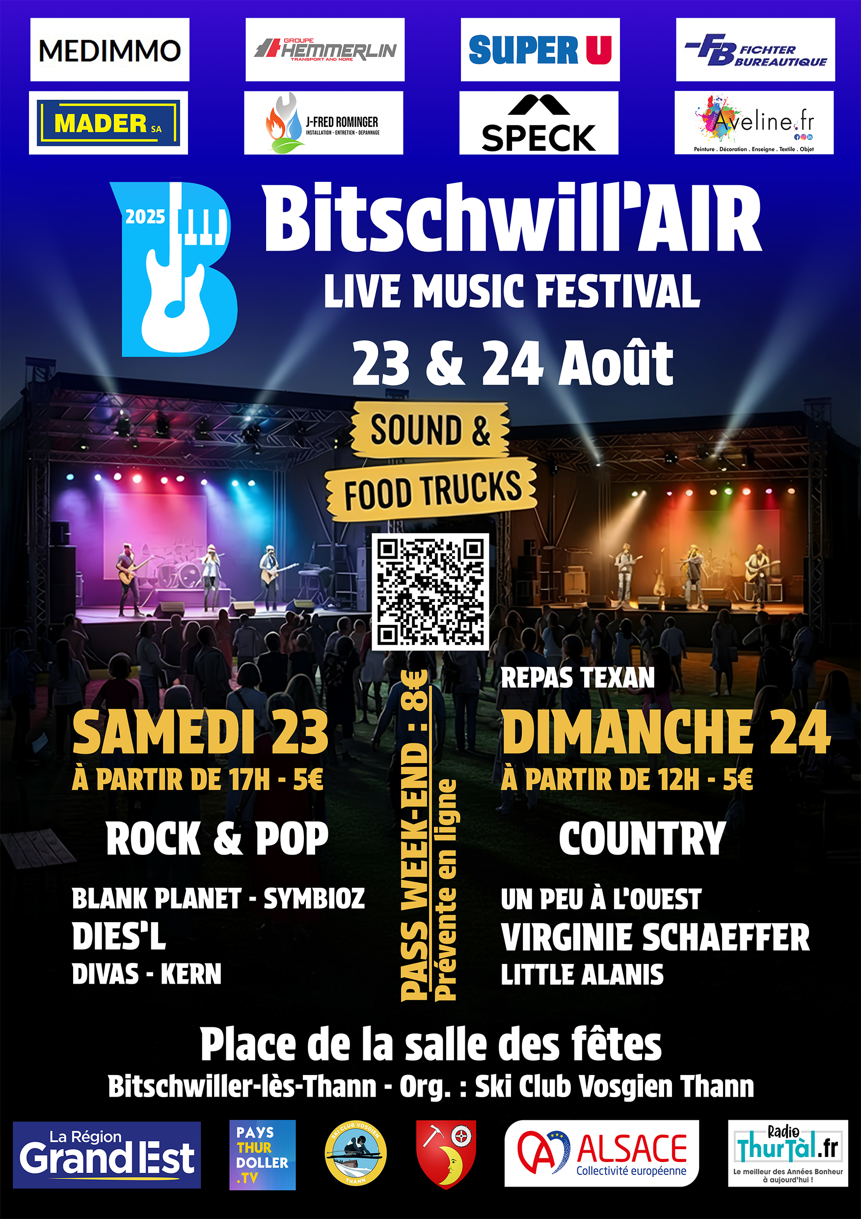 Affiche Bitschwill'air v3 8 logos A3